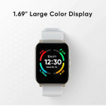 Grey Strap Watch S100 1.69 HD Display with Temperature Sensor Smartwatch