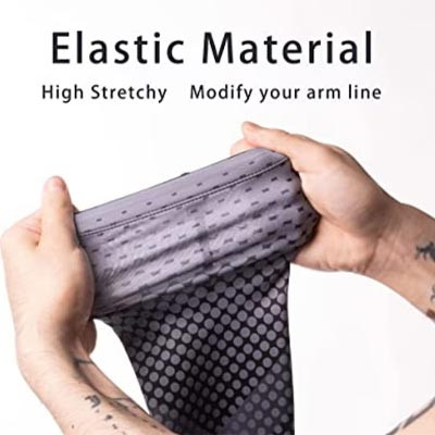 Grey & Black Cooling Arm Sleeves & Bandana